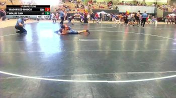 160 lbs Cons. Round 1 - Hollis Cain, Arlington Wrestling Club vs Mason Lee-Woods, Blackman Wrestling Club