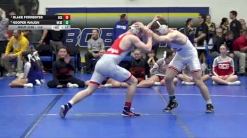 138 lbs 1st Place Match - Blake Forrester, Dallas Center-Grimes vs Kooper Waugh, West Delaware, Manchester