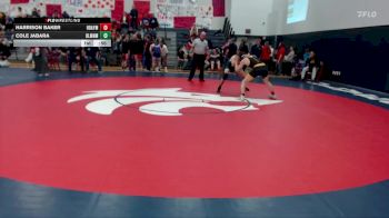 138 lbs Cons. Round 2 - Cole Jabara, Bellarmine Prep vs Harrison Baker, Hudson`s Bay