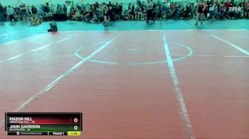 140 lbs Round 1 (10 Team) - Mason Hill, Wrestling Mill vs John Davidson, 84 Athletes