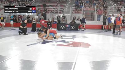 140 lbs Champ. Round 1 - Viola Pianetto, Izzy Style Wrestling vs Kaylynn Allen, Merrill High School Wrestling