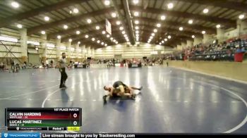 149 lbs Finals (2 Team) - Lucas Martinez, Idaho 2 vs Calvin Harding, Westlake