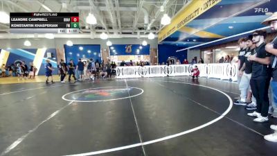 165 lbs Round 4 (8 Team) - Konstantin Khaspekian, Funky Monkey vs Leandre Campbell, Braves WC