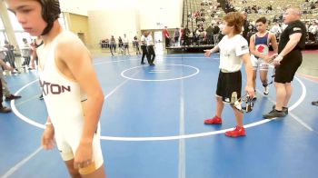 99-J lbs 5th Place - Luke Katsigiannis, Buxton (NJ) vs Kyle Francis, East Meadow