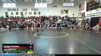 195 lbs Semifinal - Carson Nuehring, West Fork vs Jack Mendoza, Eagle Grove