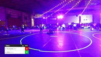 156 lbs Final - Quincy Kreutzer, Unattached vs Jackson Hinz, Yucaipa Thunder WC