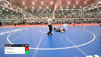 119B lbs Rr Rnd 2 - Dawson Bowden, Wtf Witchduck Training Facility vs Luca Popolizio, Journeymen