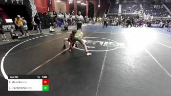 100 lbs Quarterfinal - Tryndon Mancilla, Ravage WC vs Landon Blankenship, Cody WC