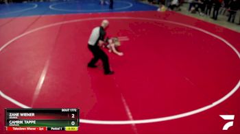 80 lbs Semifinal - Camrik Tappe, Staples vs Zane Wiener, Osakis