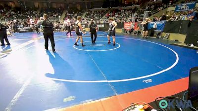 285 lbs Semifinal - Tyrus Bradley, Prodigy Wrestling vs Justin Pryor, Pryor Tigers