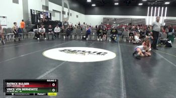 80 lbs Round 3 (8 Team) - Patrick Bulger, Heat Lightning vs Vince Von Bernewitz, M2 Blue (NJ)