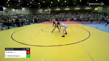 175 lbs Round Of 16 - Kaiden Kintner, Takedown Express Wrestling Club vs George Tahdooahnippah, Elgin Wrestling