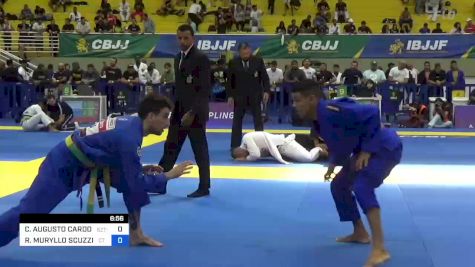 CARLOS AUGUSTO CARDOSO DE ARAÚJO vs RHAUE MURYLLO SCUZZIATO 2023 Brasileiro Jiu-Jitsu IBJJF