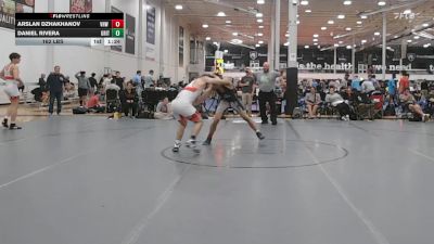 162 lbs Rr Rnd 5 - Arslan Dzhakhanov, VHW Blue - HSC vs Daniel Rivera, Grit Mat Club Red - HSC