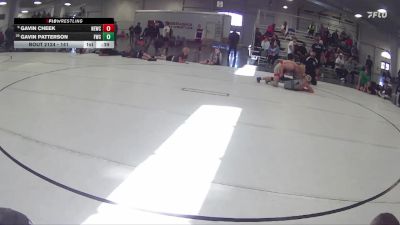 141 lbs Cons. Round 2 - Gavin Patterson, Falcon Wrestling Club vs Gavin Cheek, Nebraska Elite Wrestling Club