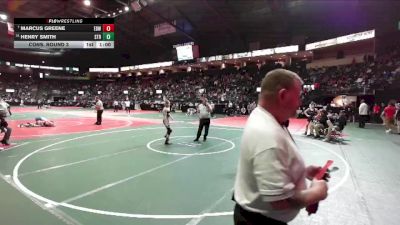 100 lbs Cons. Round 3 - Henry Smith, STR1 vs Marcus Greene, EDW2
