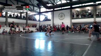 121-128 lbs Semifinal - Silas McKinney, Timber Wolves Wrestling Club vs Jamison McGivney, Gulf Coast Wrestling Club