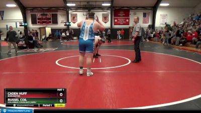 285 lbs Cons. Semi - Caden Huff, Burlington vs Russel Coil, Columbus Community/WMU