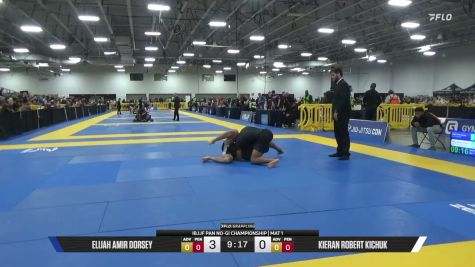 Kieran Robert Kichuk vs Elijah Amir Dorsey 2026 Pan IBJJF Jiu-Jitsu No-Gi Championship