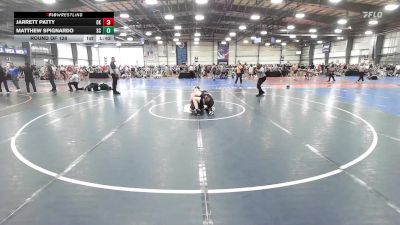 126 lbs Round Of 128 - Jarrett Patty, OK vs Matthew Spignardo, SC
