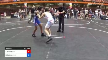 88 lbs Rr Rnd 2 - Trinity Moore, Phoenix WC vs Keeley Kainoa, Mandan Braves