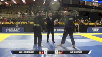 Adam John Searle vs Ivan I. Leon Hernandez 2025 Pan Jiu Jitsu IBJJF Championship
