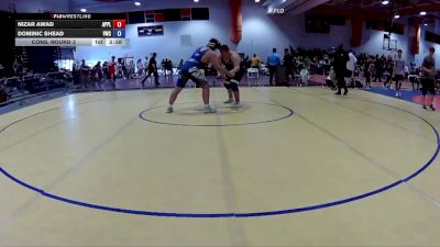 285 lbs Cons. Round 3 - Nizar Awad, Scanlan Wrestling Academy vs Dominic Shead, Viking Wrestling Club