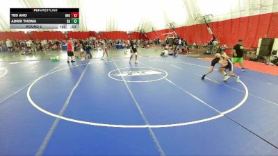 115-115 lbs Round 2 - Ted Aho, United North Central vs Adrik Thoma, Rochester Century