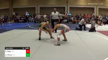 Match - Ezekiel Bejar, Piedra Vista vs Anthony Ching, Poway High School