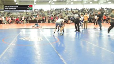 152 lbs Round Of 128 - David Schneider, RI vs John Granger, CT