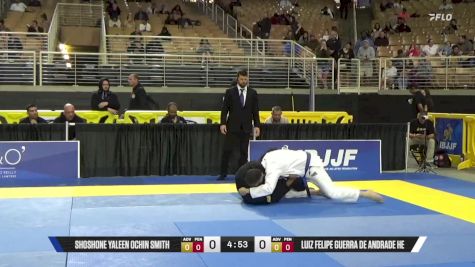 Luiz Felipe Guerra De Andrade He vs Shoshone Yaleen Ochin Smith 2025 Pan Jiu Jitsu IBJJF Championship