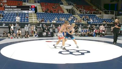 165 lbs Cons. Rd Of 32 - Coehn Weber, Illinois vs Grayson Fabrycki, Oregon