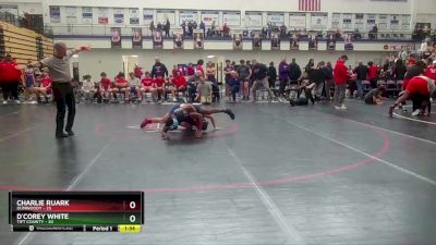 126 lbs 2nd Wrestleback (16 Team) - D`Corey White, Tift County vs Charlie Ruark, Dunwoody