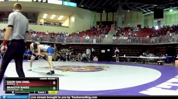 144 lbs Champ Round 1 (16 Team) - Braedyn Rakes, Lincoln East vs Gavin Van Driel, Norfolk