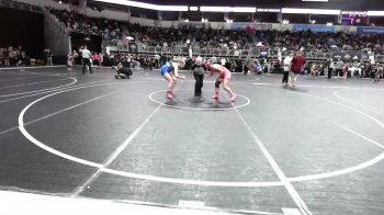 132 lbs Consolation - Avery Kellerman, Panther Powerhouse vs Emily Sahlin, Mat Demon WC
