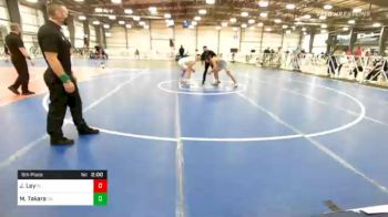 152 lbs 5th Place - Jonathan Ley, FL vs Mark Takara, CA