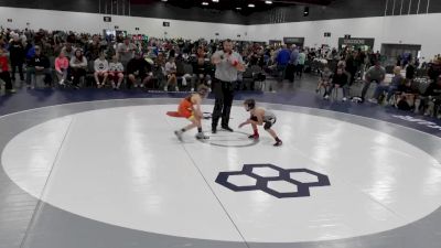 65 lbs Quarterfinals (8 Team) - Tagg Hefner, Killer Elite vs Bohdi Tsikerdanos, The Outsiders Wrestling Club