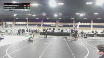 120 lbs Consi Of 4 - Tristan Mendenhall, Inwtc vs Xander Poulin, Tucson Cyclones