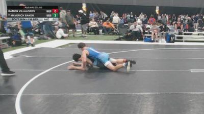 138 lbs Cons. Sub-rd Of 32 - Maverick Baker, Wrestling Brotherhood vs Ramon Villalobos, Madison Dragons