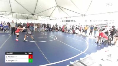 80 lbs Rr Rnd 1 - Emery Merlos, Savage House WC vs Alexzandria Vargas, Temecula Valley