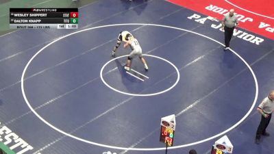 172 lbs Round Of 64 - Wesley Shippert, State College vs Dalton Knapp, Titusville