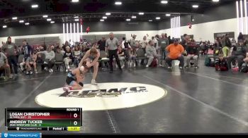 105 lbs Round 1 (8 Team) - Logan Christopher, Olympia (NY) vs Andrew Tucker, Zeus Wrestling Club