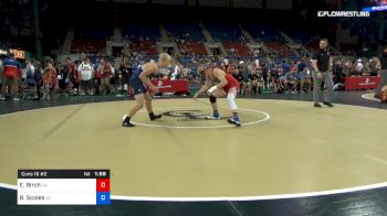 138 lbs Cons 16 #2 - Ethan Birch, California vs Braeden Scoles, Wisconsin