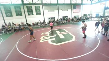 246-298 lbs Quarterfinal - Jeremiah Bouchard, Carterville vs Dilan Bustillos, Beat The Streets Chicago-Oak P