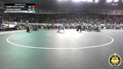 B4A-157 lbs Cons. Semi - Albert Lopez Flores, Bristow vs Walker Johnson, Harrah