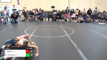 50 lbs Rr Rnd 1 - Luke Rehak, Phoenix WC K-4 vs Kayden Thompson, Tri State Hammers K-4