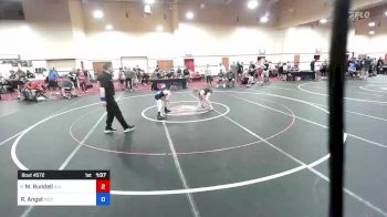 38 kg Cons 8 #1 - Michael Rundell, Illinois vs Rowdy Angst, Victory Wrestling