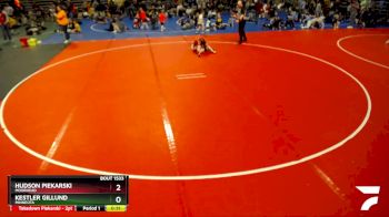 95 lbs Quarterfinal - Hudson Piekarski, Moorhead vs Kestler Gillund, Minneota