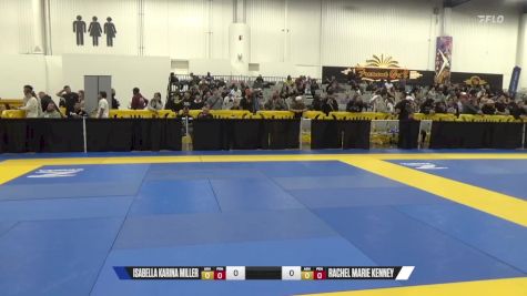 Rachel Marie Kenney vs Isabella Karina Miller 2024 World IBJJF Jiu-Jitsu No-Gi Championship