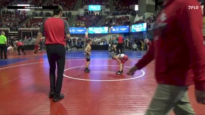 55 lbs Cons. Semi - Michael Willmarth, Bozeman Wrestling Club vs Abel Pebbles, Worland Wrestling Club